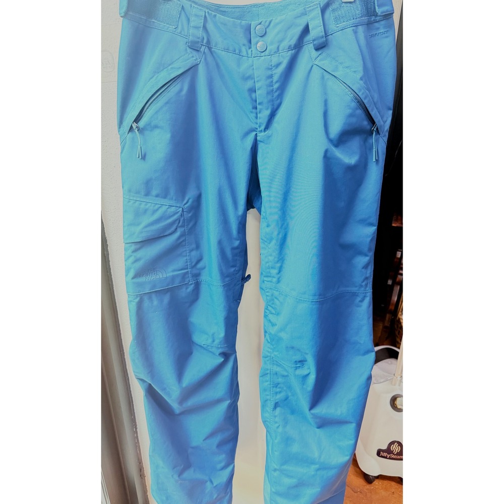 The North Face DryVent Women's Blue‎ Snow Ski Pants Medium Waterproof